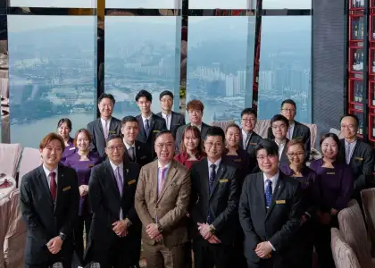 Tin Lung Heen's Front of House team