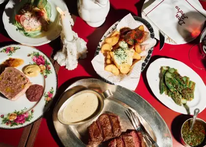 Don Pedro menu spread