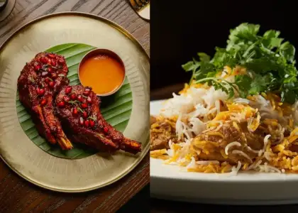 Leela x Biryani Osawa collab dinner