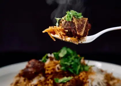 Leela x Biryani Osawa collab dinner