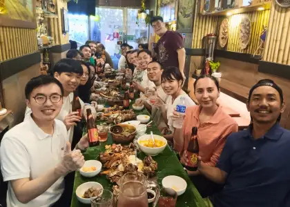 Bedañas Filipino Restaurant boodle fight