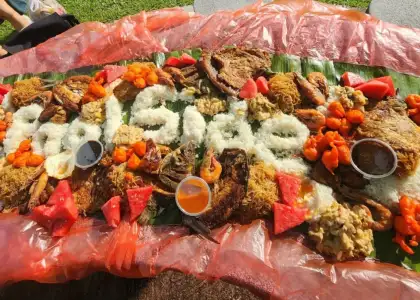 Nanay's Kitchen boodle fight
