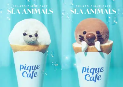 Gelato Pique Cafe Seal & Walrus Crepe