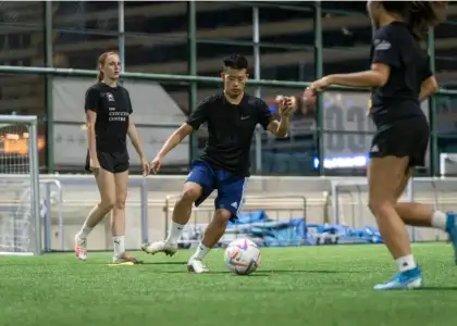 Emery Fung at the Gay Games Hong Kong