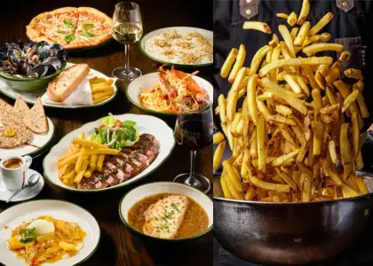 2 FRITES menu