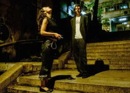 Will Gao and Olivia Hardy during their 2026 Hong Kong tour stop exploring the city for interview with The Beat Asia