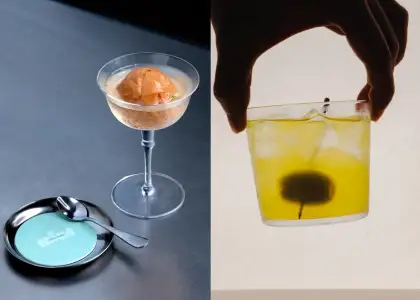 Mius Cocktails: Float and Dirty Margarita