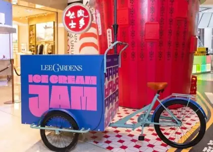 Lee Gardens Area Ice Cream Bike