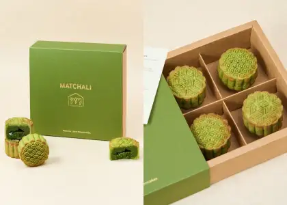 Matchali Matcha Lava Mooncakes
