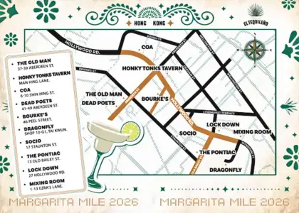 Margarita Mile 2026 map