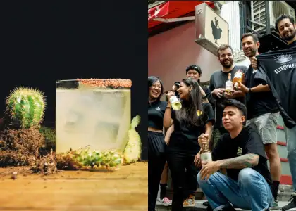 Honky Tonks Tavern Margarita cocktail with El Tequileno for Margarita Mile 2026