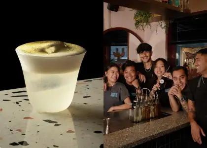 Socio It's All Gone Pear Shaped cocktail with El Tequileno for Margarita Mile 2026