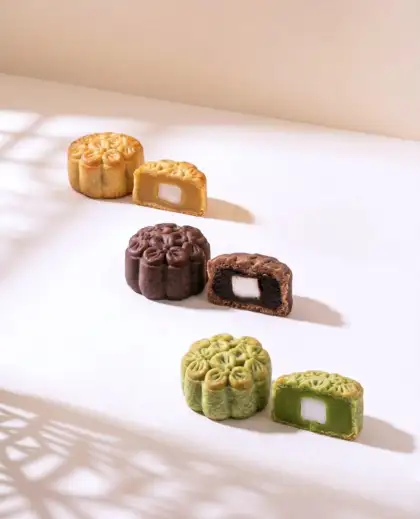 Shaz Confections Celestial Carousel Mochi Mooncake Set