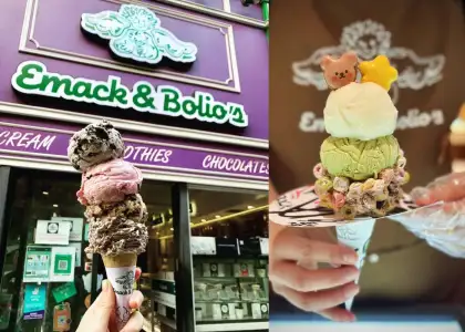 Emack & Bolio’s ice cream scoops