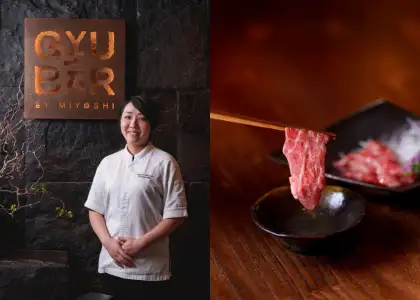 GYU+ Bar by Miyoshi, Executive Chef Ayumi Matsuda