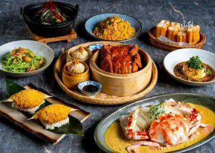 1 Crab-ulous Autumn Afternoon Tea & Hairy Crab Feed Me! Dinner Set at Cruise