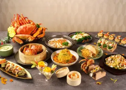 2 Golden Crab Feast Dinner Buffet at WM Hotel in Hong Kong