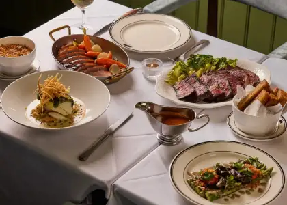 The Boar upstairs menu