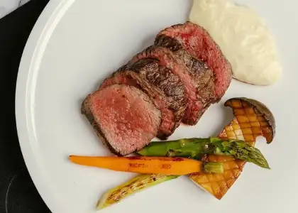 Clarence Wine & Grill steak menu