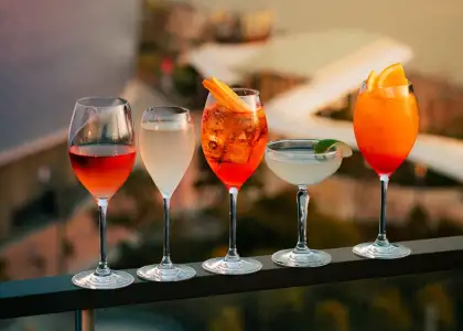 Jin Bo Law Skybar drinks menu