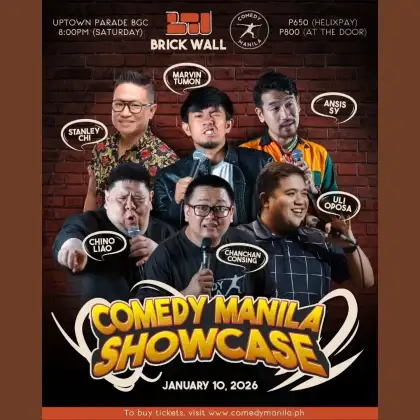 COMEDY MANILA SHOWCASE: JAN 10