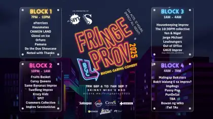 fringerprove schedule event poster