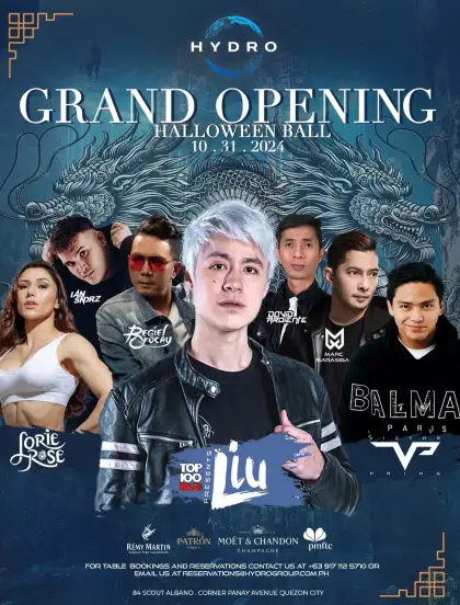 Hydro Super Club Grand Opening Halloween Ball