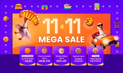 Klook Double 11 Mega Sale
