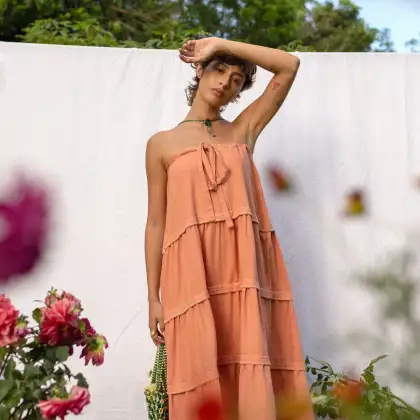 Lily Tiered Dress by Renegade Folk