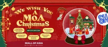 SM Mall of Asia: We Wish You a MOA Christmas