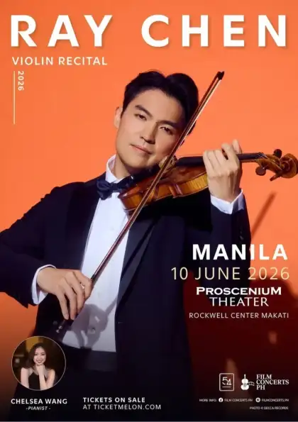7 Ray Chen Violin Recital in Manila 2026