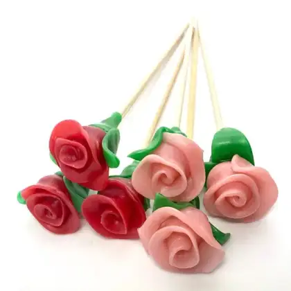 6 Rose Lollipop Workshop
