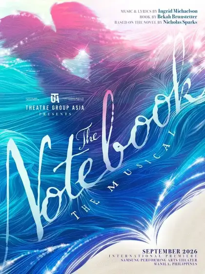 Official poster of "The Notebook: The Musical"