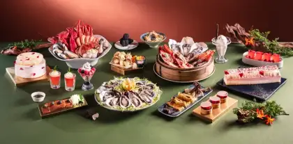 Trio of Truffle Fungi Seafood Dinner Buffet