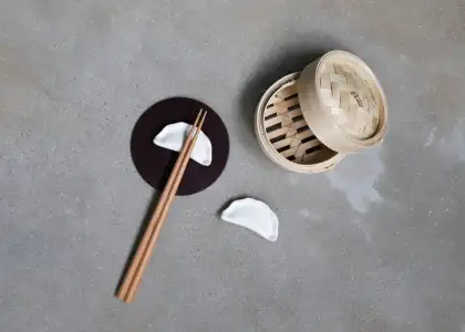A Freaking Dumpling Company Selling Unique Chopstick Holders for Real Dumplings