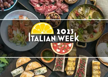 Italian Week Header Delish Eats May 2023