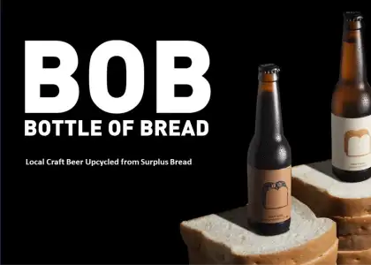 Craft Beer BOB Fosters Circular Economy by Upcycling Bread Header