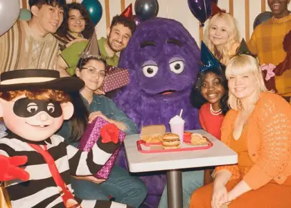 Mc Donalds x Krool Toys Unveil Mascot Grimace Inspired Video Game Header