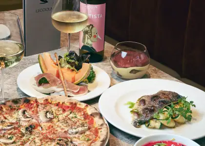 Lucciola Lunch Header