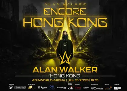 DJ Alan Walker Coming Back to Hong Kong for Encore Concert on July 15