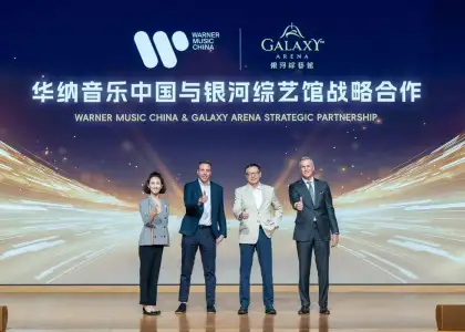 Galaxy Arena Joins Warner Music CN for Three Year Entertainment Strategy