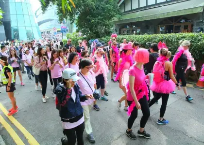 Join Hong Kongs Pink Walk on Oct 15 at The Peak to Support Breast Health
