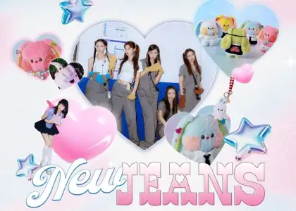 Header New Jeans x LINE Friends Pop up