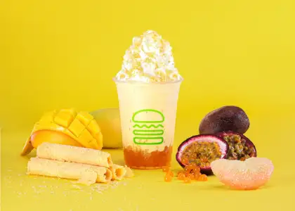 Shake Shack Hong Kong Mango Bubble Shake