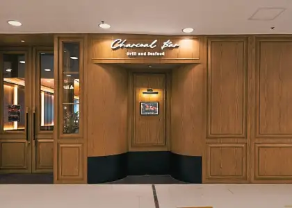 Delish Eats Charcoal Bar header