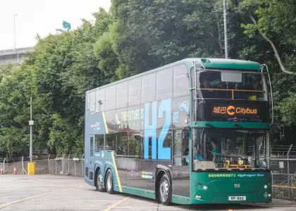 Its Here Citybus Hong Kong Drives the First Hydrogen Bus on the Island