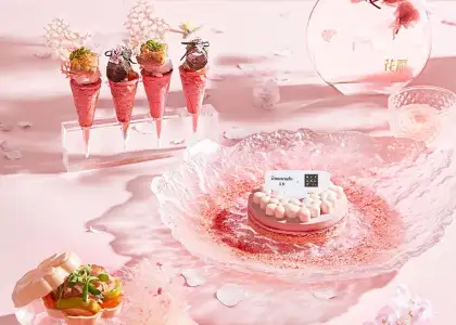 Celebrate Hanami with Rituals x Tomacados Afternoon Tea Set