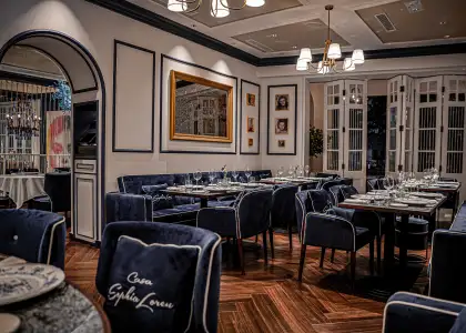 Casa Sophia Loren dining area