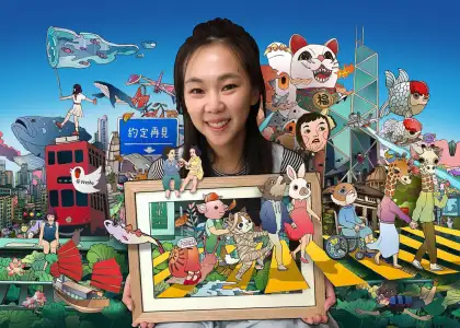 Who is Vivian Ho the Mural Illustrator Creating Hypnotic 3 D Hong Kong Landscapes 2