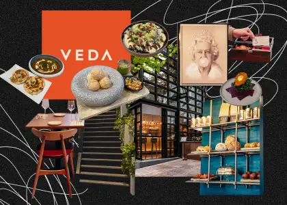 VEDA Veggie conscious Indian inspired Plates at the Ovolo